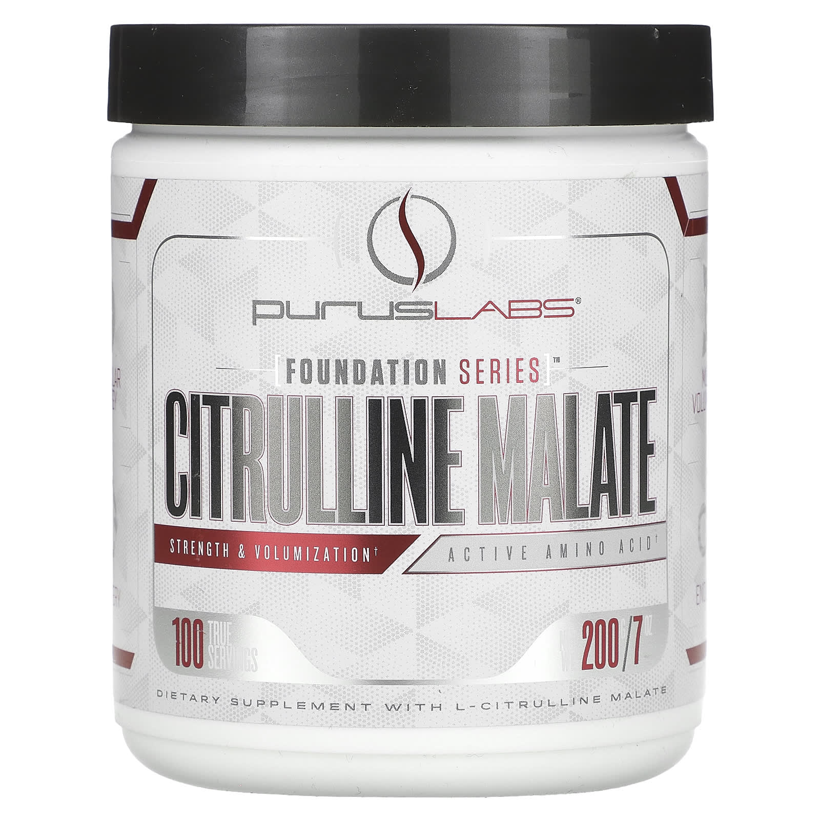 Purus Labs-Foundation Series-Citrulline Malate-7 oz (200 g)