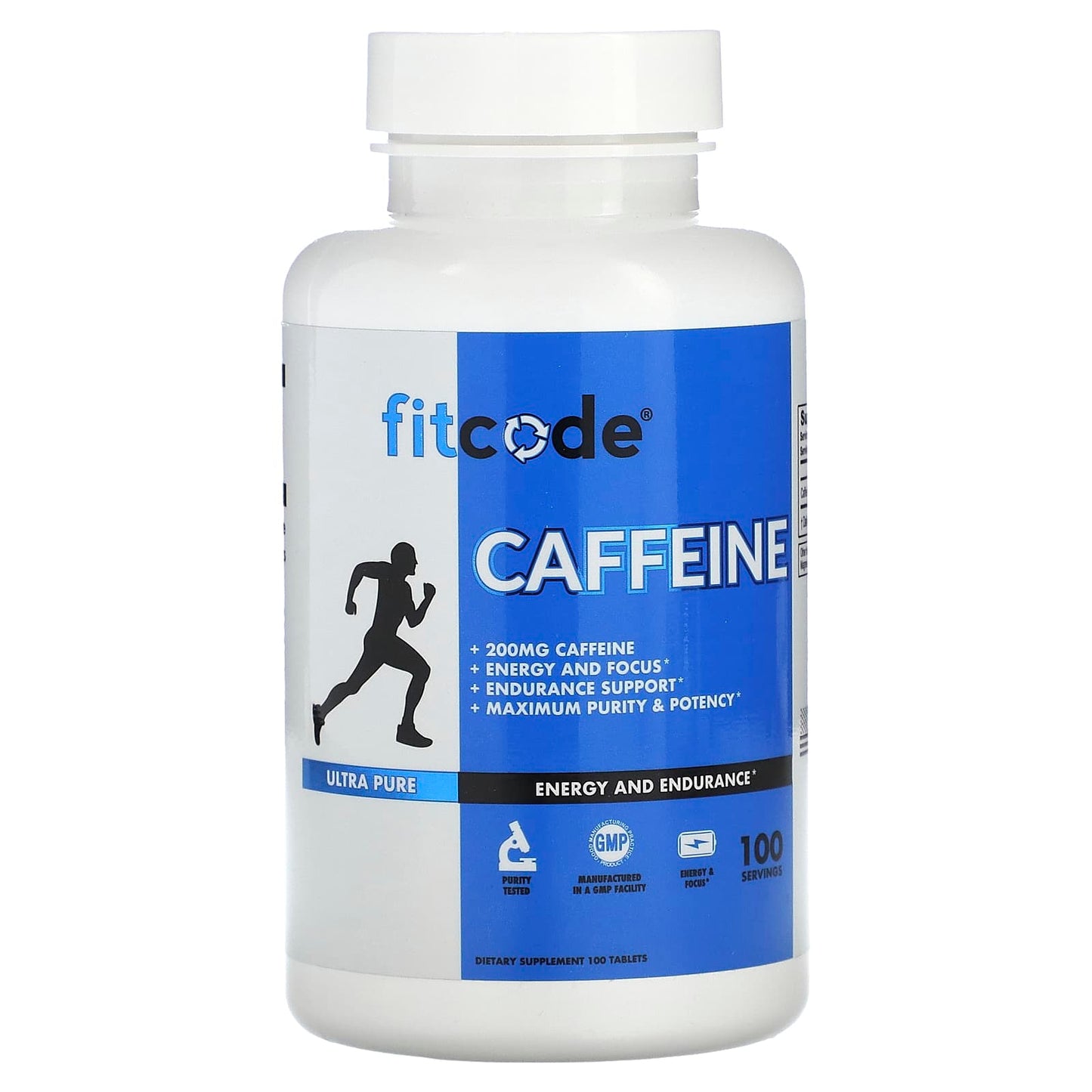 fitcode-Caffeine-200 mg-100 Tablets