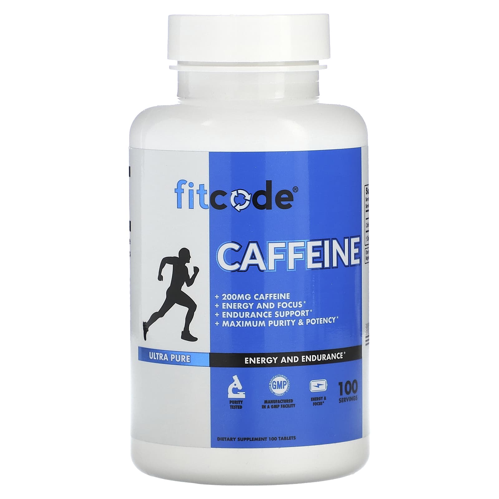 fitcode-Caffeine-200 mg-100 Tablets