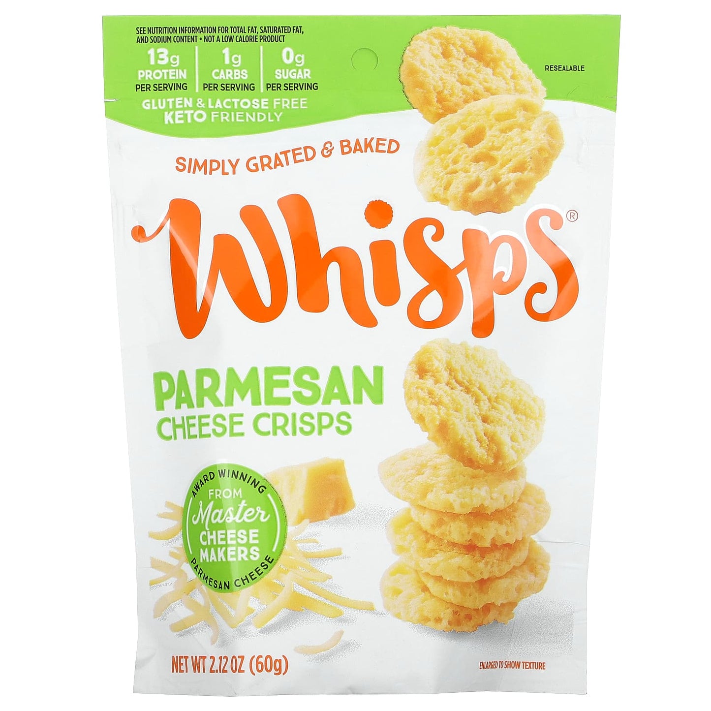 Whisps-Cheese Crisps-Parmesan-2.12 oz (60 g)