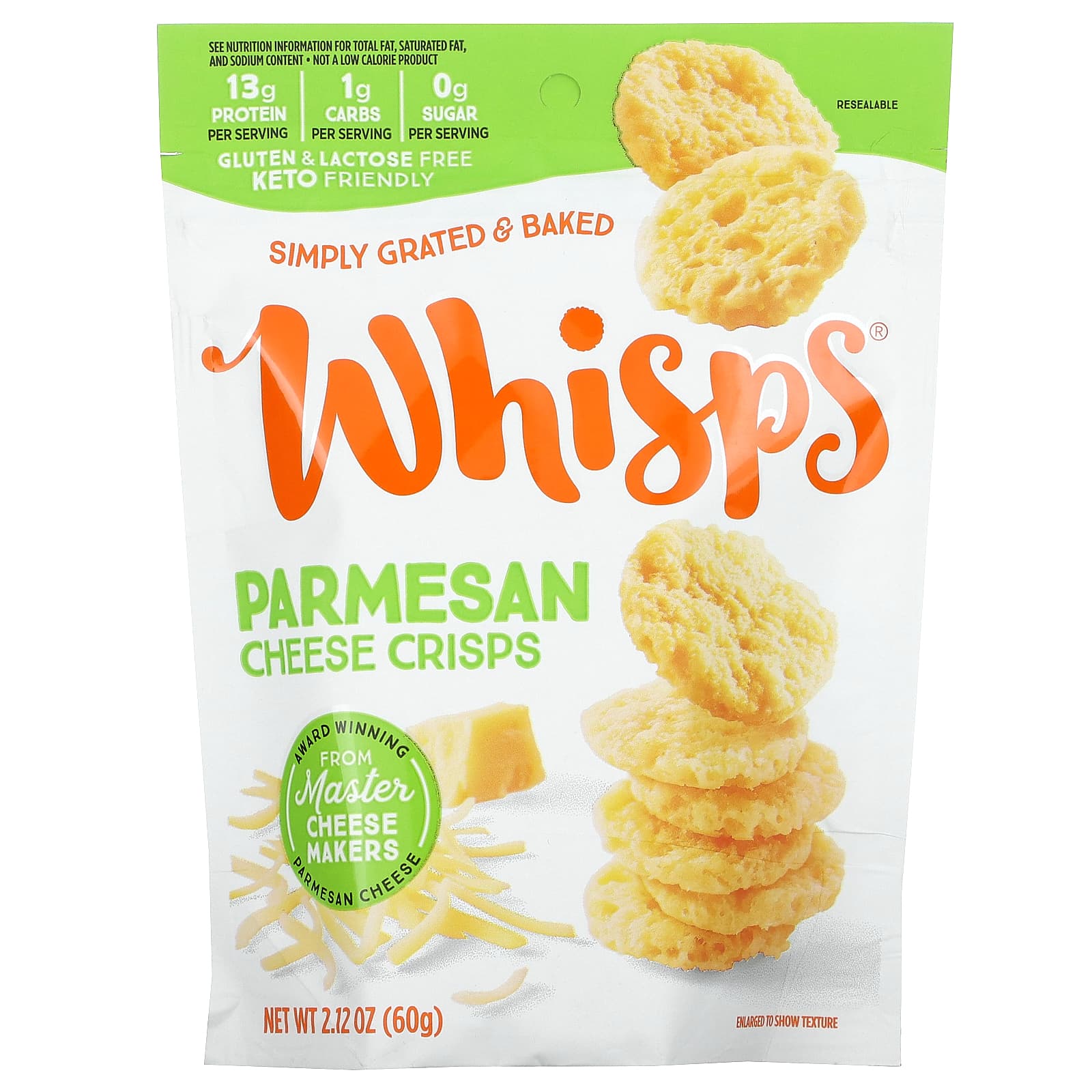 Whisps-Cheese Crisps-Parmesan-2.12 oz (60 g)