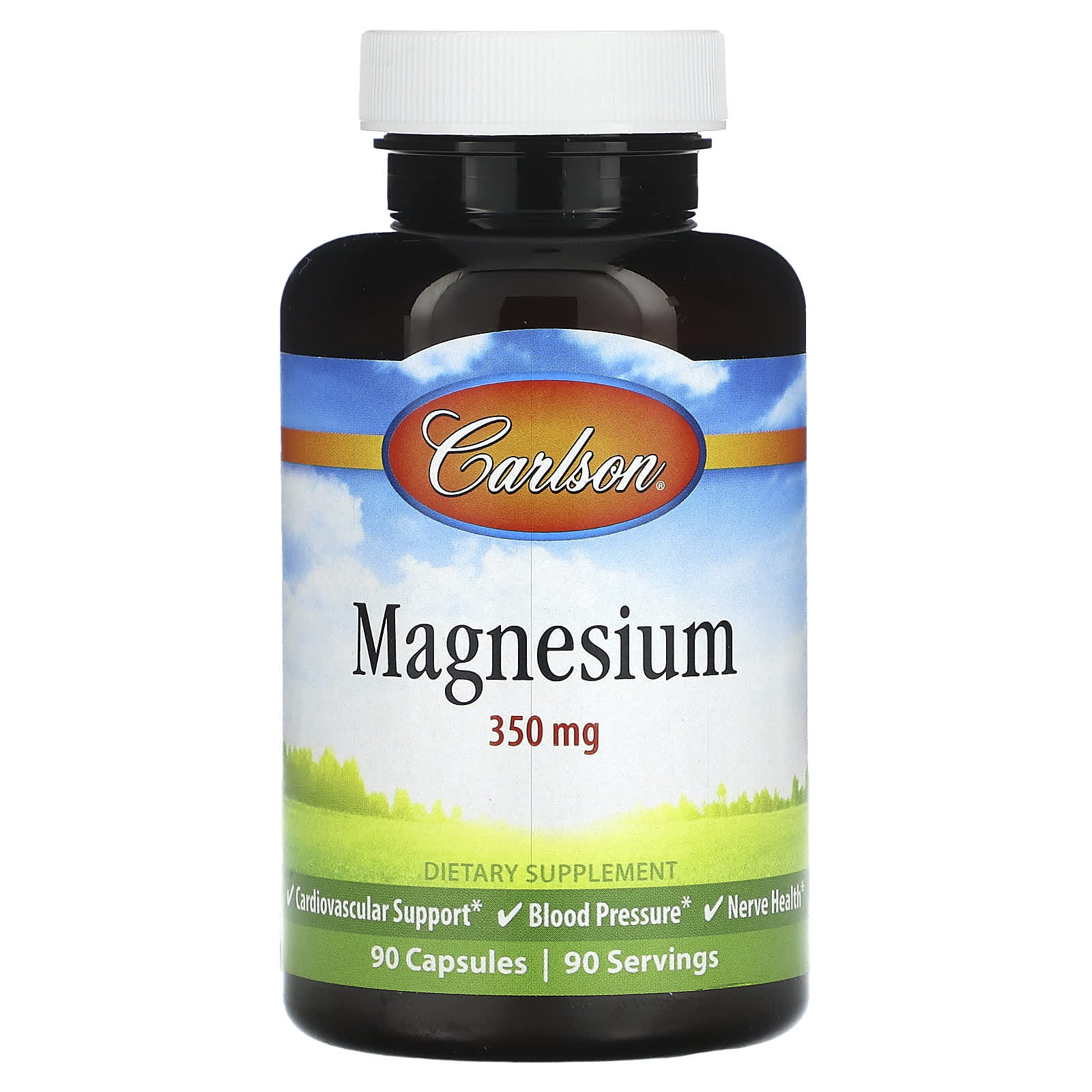 Carlson-Magnesium-350 mg-90 Capsules