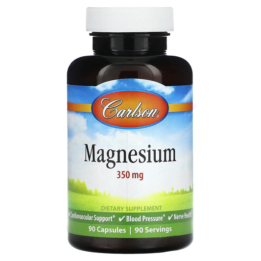 Carlson-Magnesium-350 mg-90 Capsules