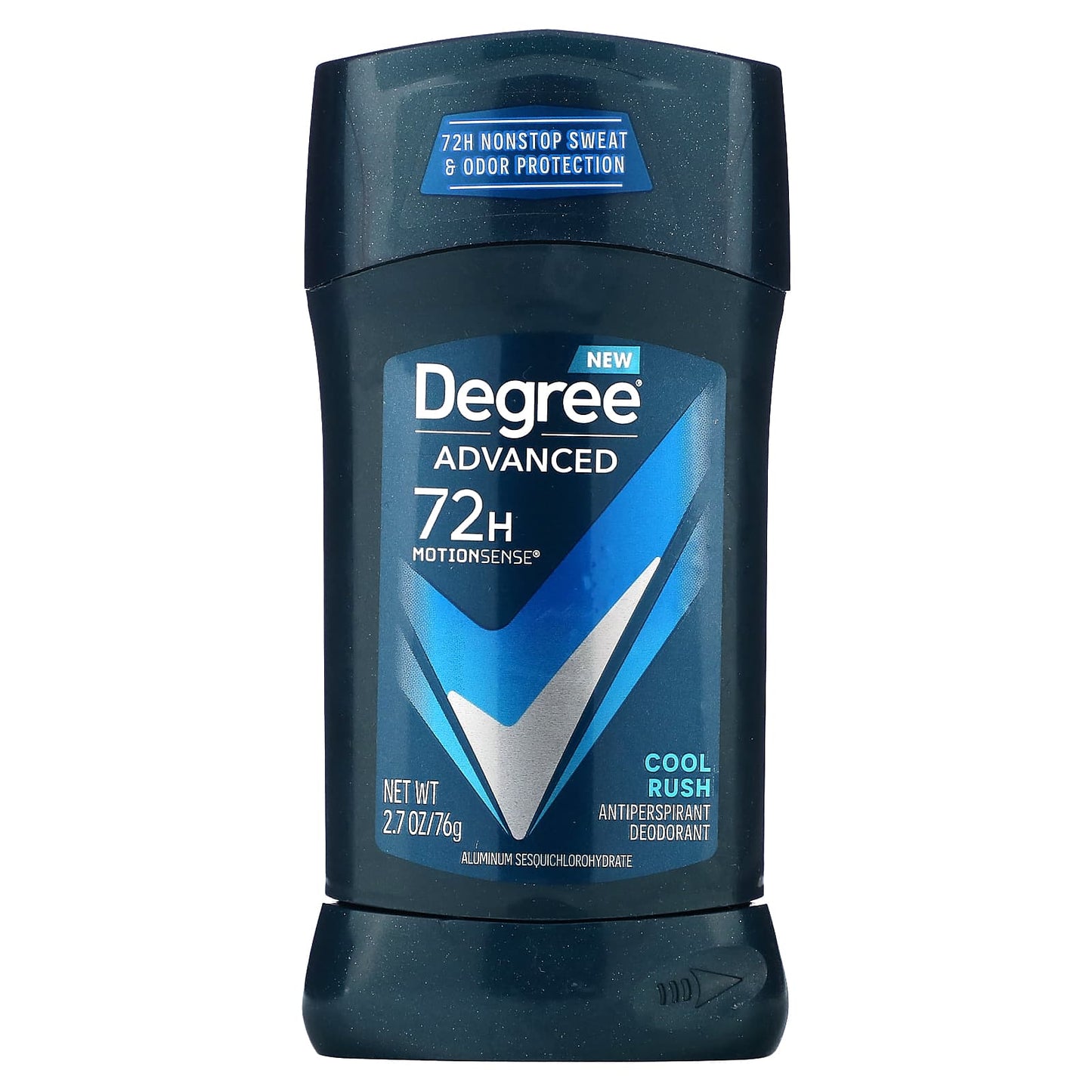 Degree-Advanced 72 Hour MotionSens-Antiperspirant Deodorant-Cool Rush-2.7 oz (76 g)