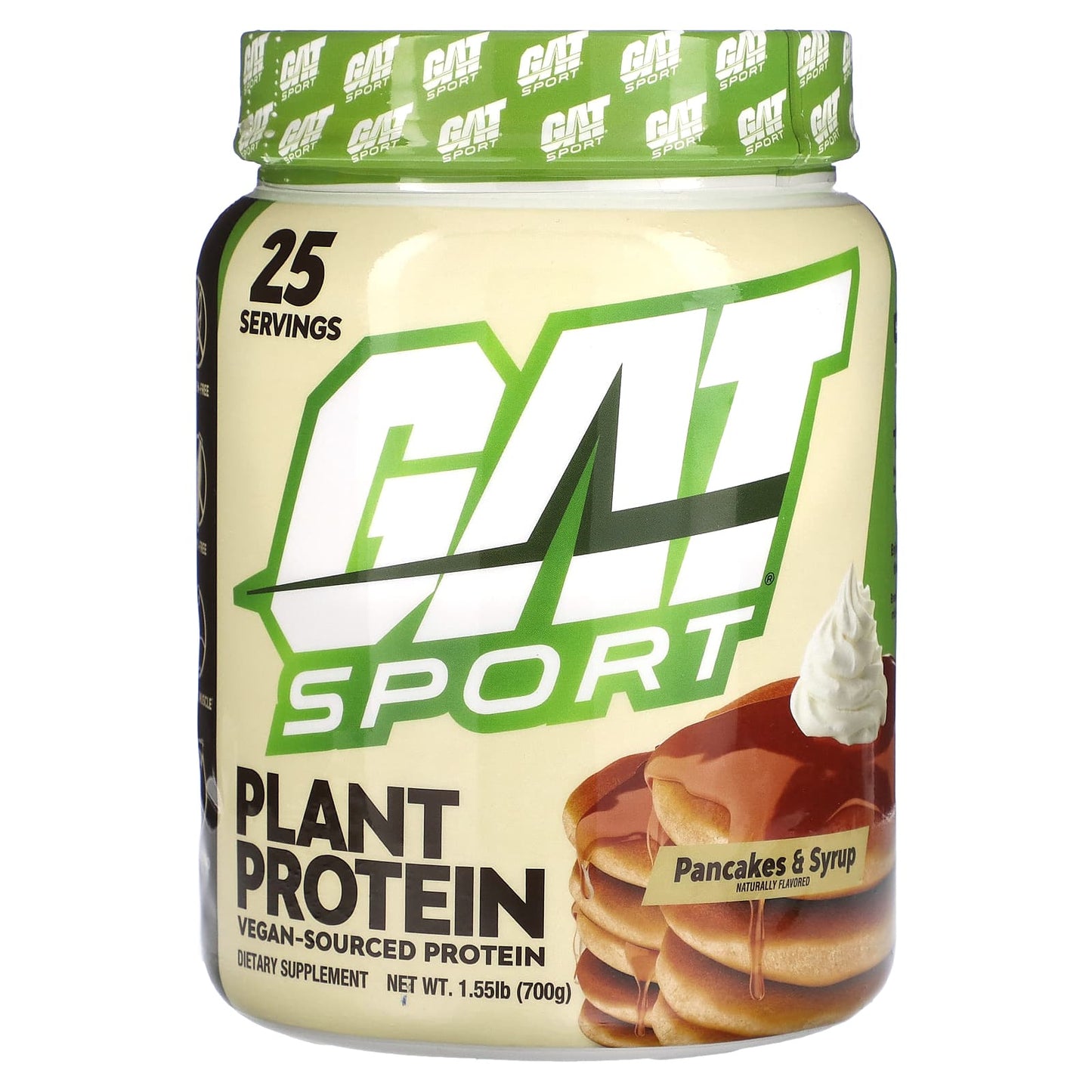 GAT-Plant Protein-Pancakes & Syrup-1.55 lb (700 g)