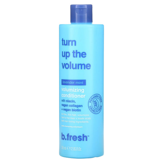 b.fresh-Turn Up The Volume-Volumizing Conditioner-Lavender Mint-12 fl oz (355 ml)