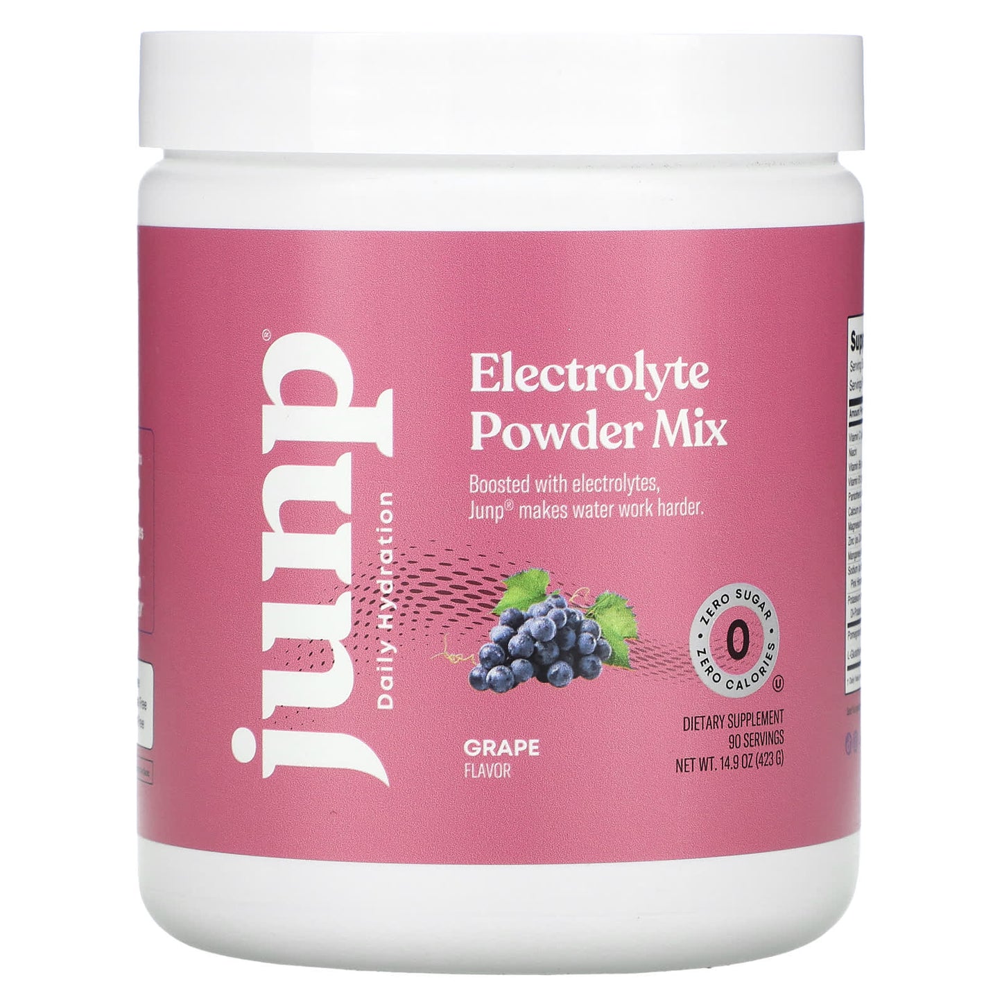 JUNP Hydration-Electrolyte Powder Mix-Grape-14.9 oz (423 g)