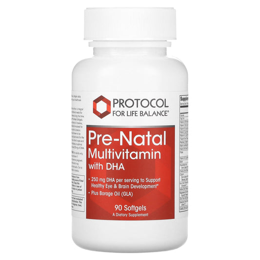 Protocol for Life Balance-Pre-Natal Multivitamin with DHA-90 Softgels