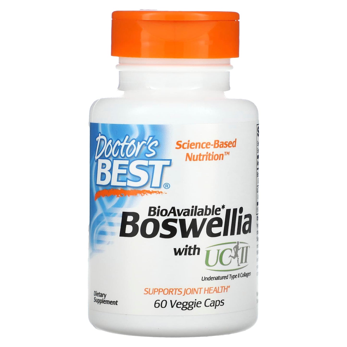 Doctor's Best-Boswellia with UC-II-60 Veggie Caps