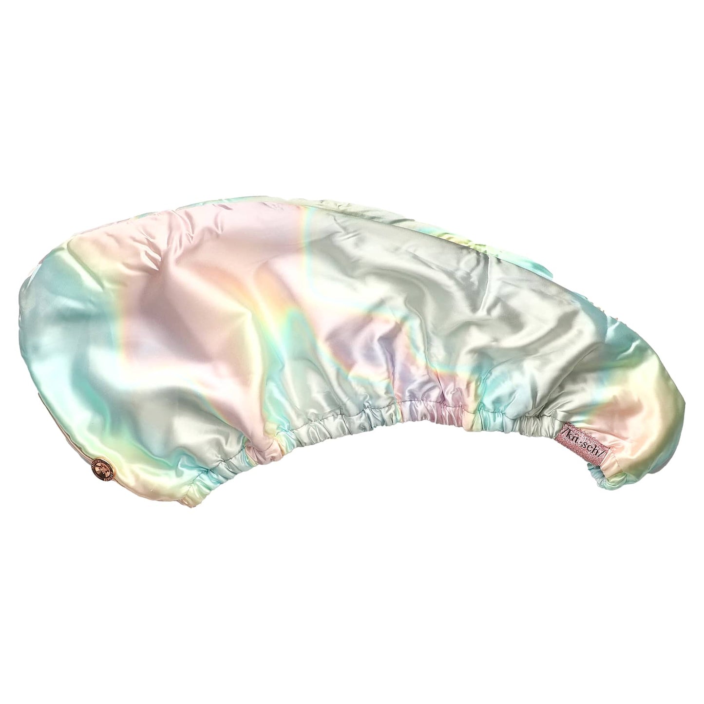 Kitsch, Satin-Wrapped Microfiber Hair Towel, Aura, 1 Piece