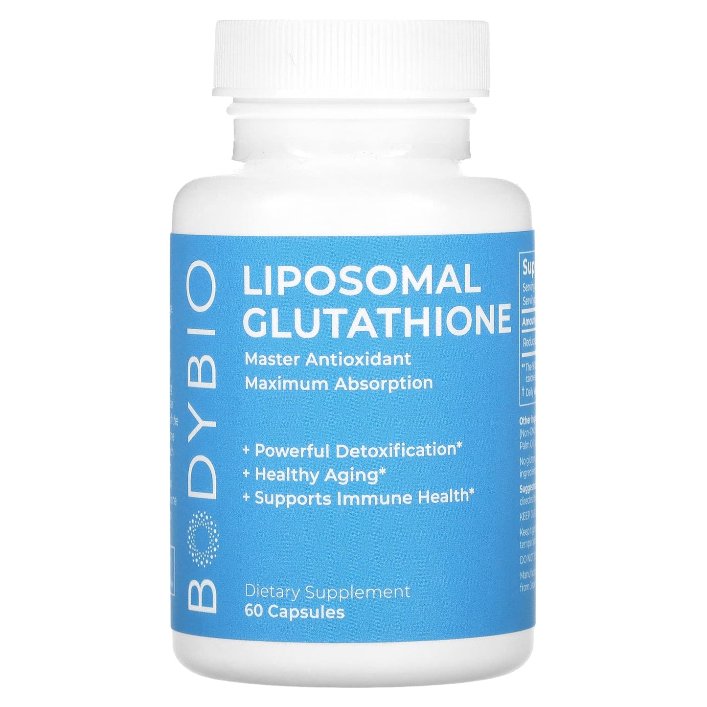 BodyBio-Liposomal Glutathione-60 Capsules