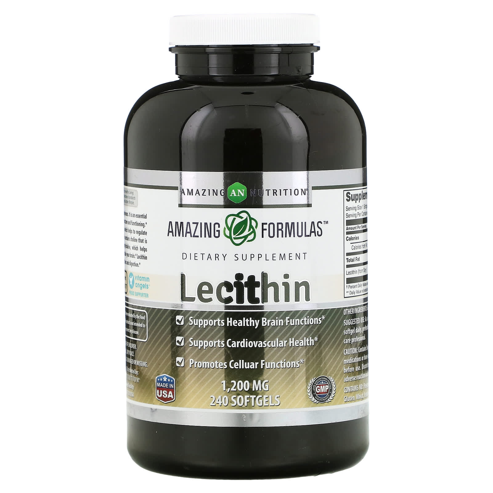 Amazing Nutrition-Lecithin-1,200 mg-240 Softgels