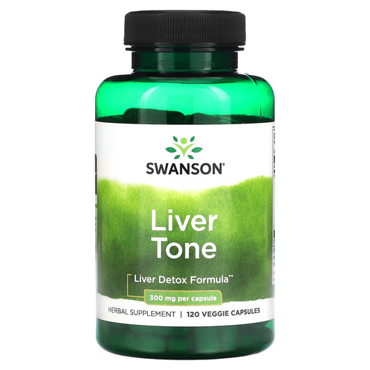 Swanson-Liver Tone-300 mg-120 Veggie Capsules