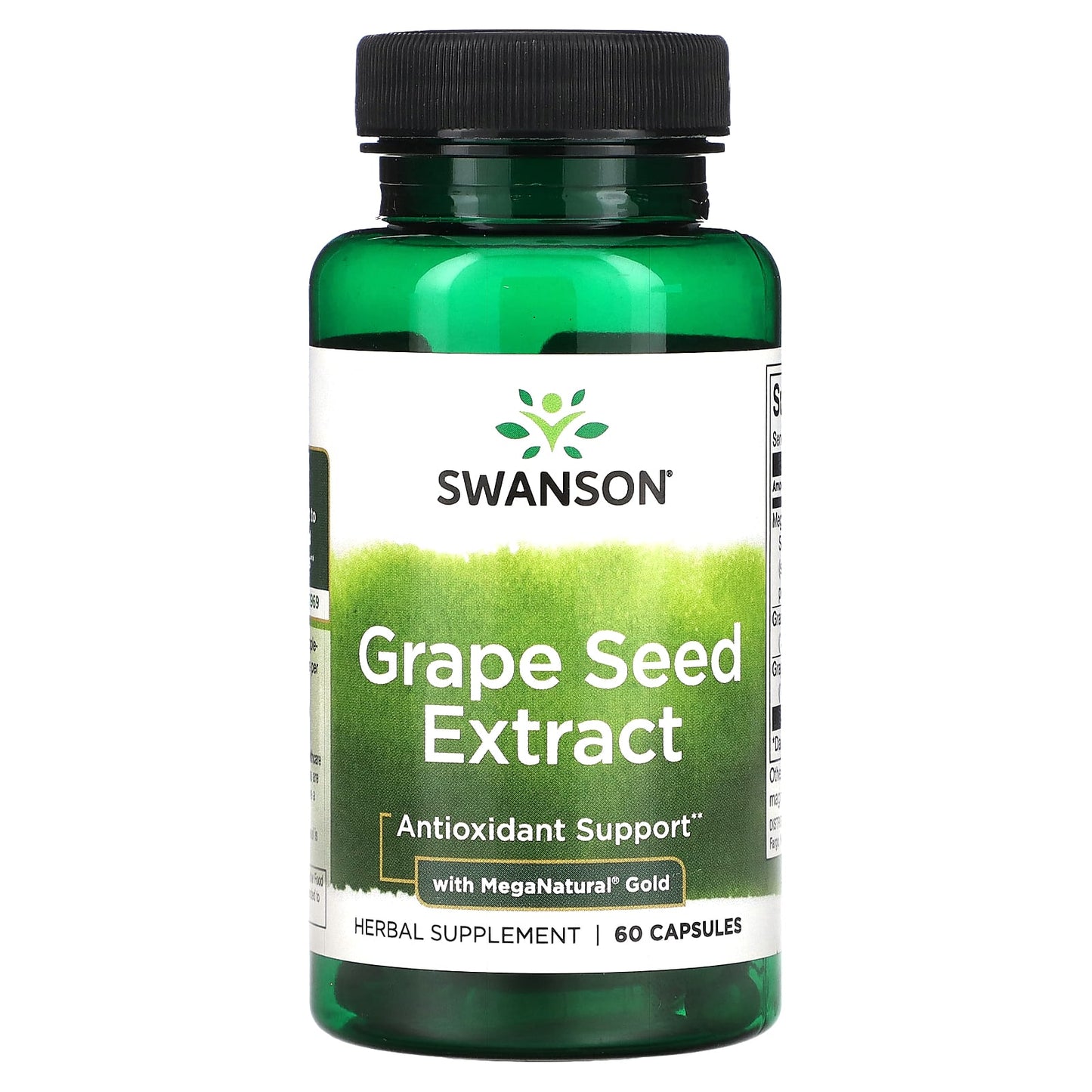 Swanson-Grape Seed Extract with MegaNatural Gold-60 Capsules