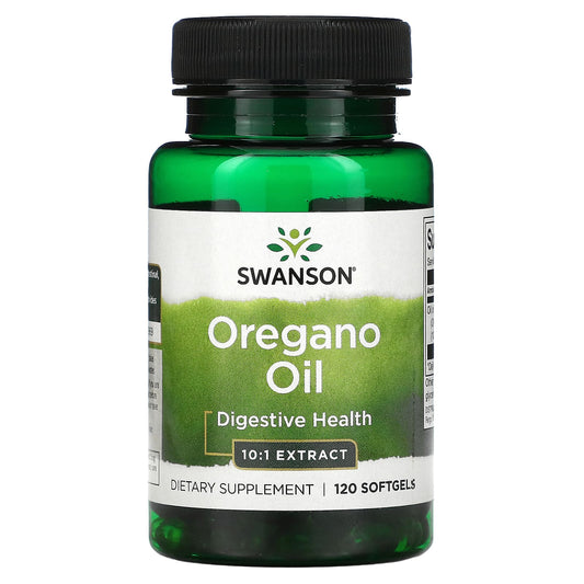 Swanson-Oregano Oil-120 Softgels