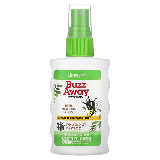 Quantum Health-Buzz Away Extreme-Deet-Free Insect Repellent-2 fl oz (59 ml)