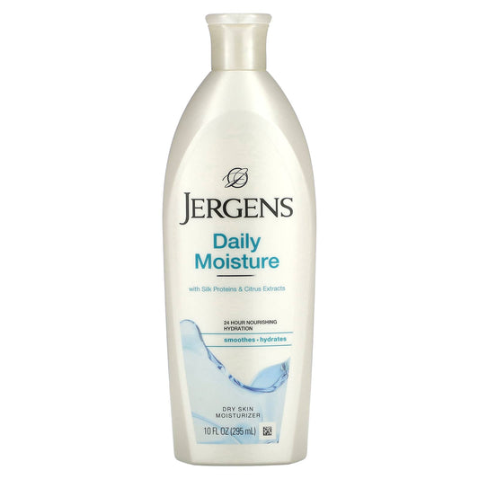 Jergens-Daily Moisture with Silk Proteins & Citrus Extracts-10 fl oz (295 ml)