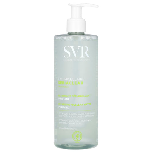 SVR-Sebiaclear-Cleansing Micellar Water-13.5 fl oz (400 ml)