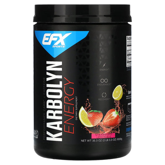 EFX Sports-Karbolyn Energy-Strawberry Lemnonade-2 lb 3.3 oz (1,000 g)