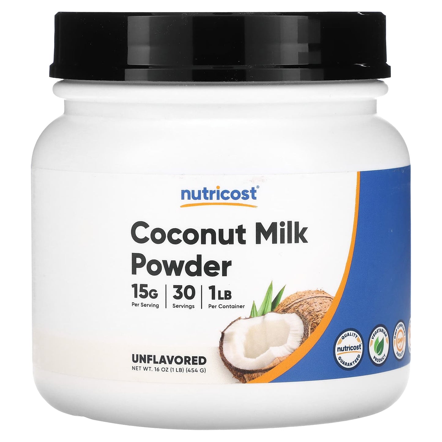 Nutricost-Coconut Milk Powder-Unflavored-16 oz (454 g)