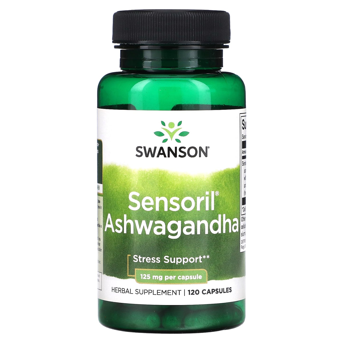 Swanson-Sensoril Ashwagandha-125 mg-120 Capsules