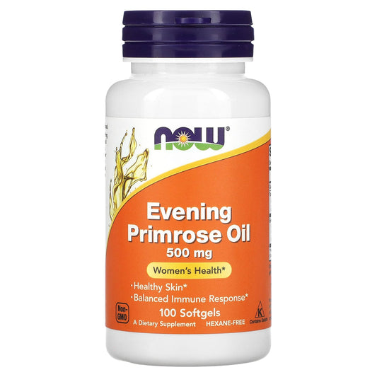 NOW Foods-Evening Primrose Oil-500 mg-100 Softgels