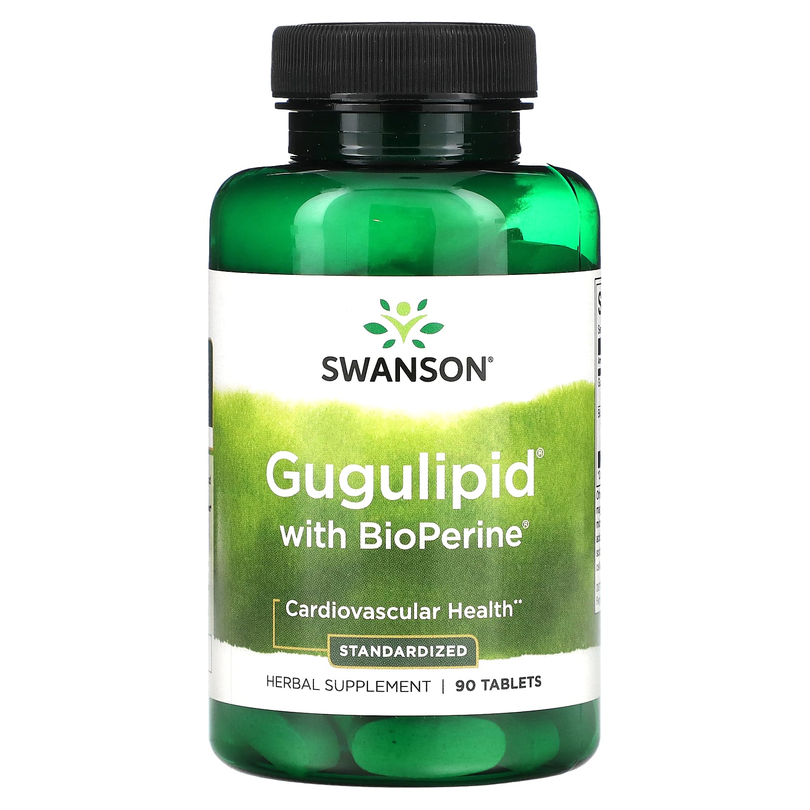 Swanson-Gugulipid with BioPerine-Standardized-90 Tablets