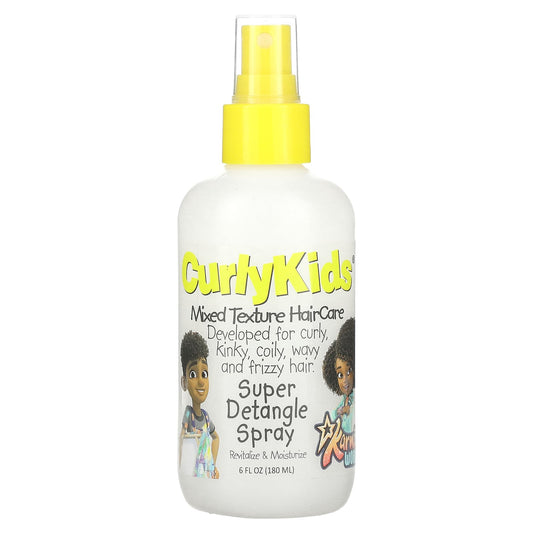 CurlyKids-Super Detangle Spray-6 fl oz (180 ml)