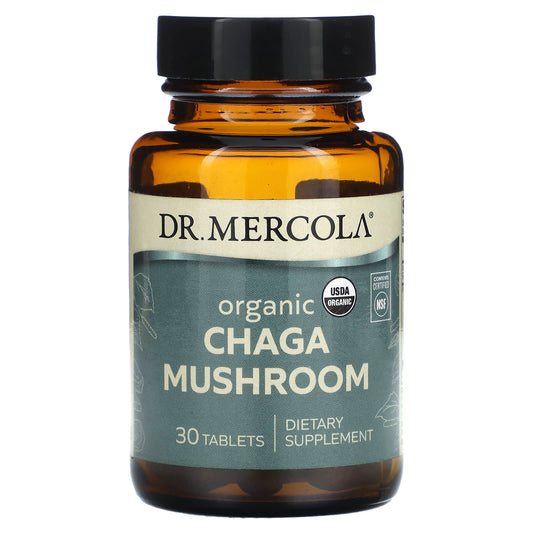 Dr. Mercola-Organic Chaga Mushroom-30 Tablets