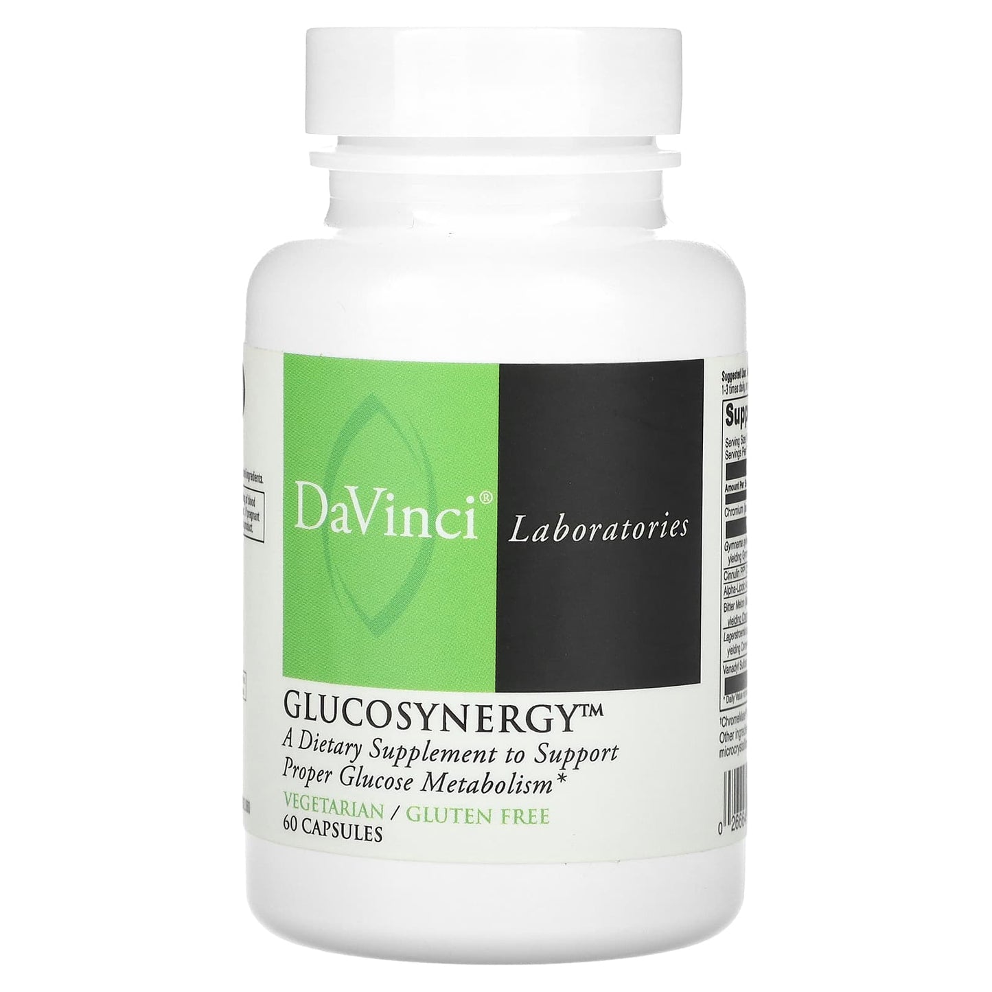 DaVinci Laboratories of Vermont-Glucosynergy-60 Capsules