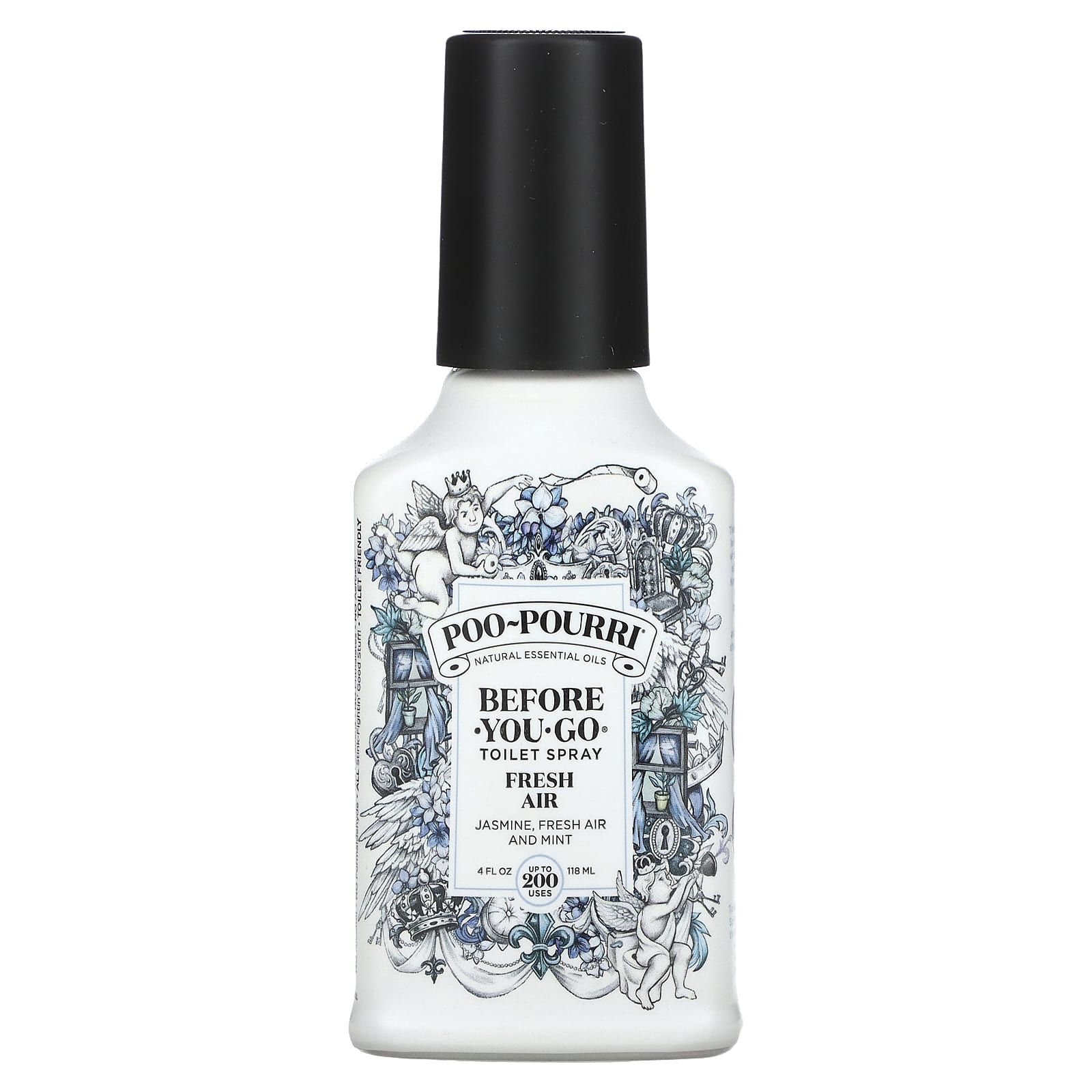 Poo-Pourri-Before-You-Go Toilet Spray-Fresh Air- 4 fl oz (118 ml)