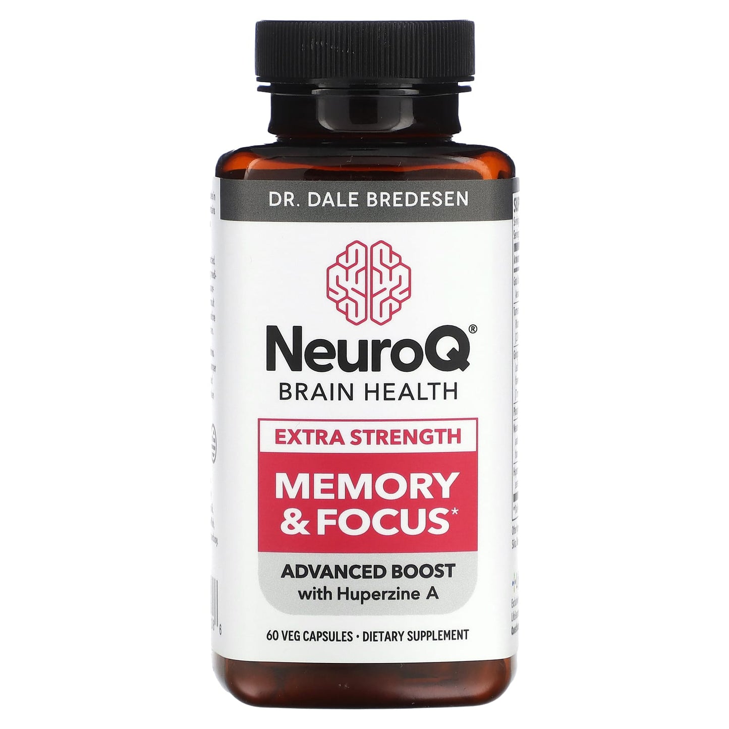 LifeSeasons-NeuroQ Brain Health-Memory & Focus-Extra Strength-60 Veg Capsules