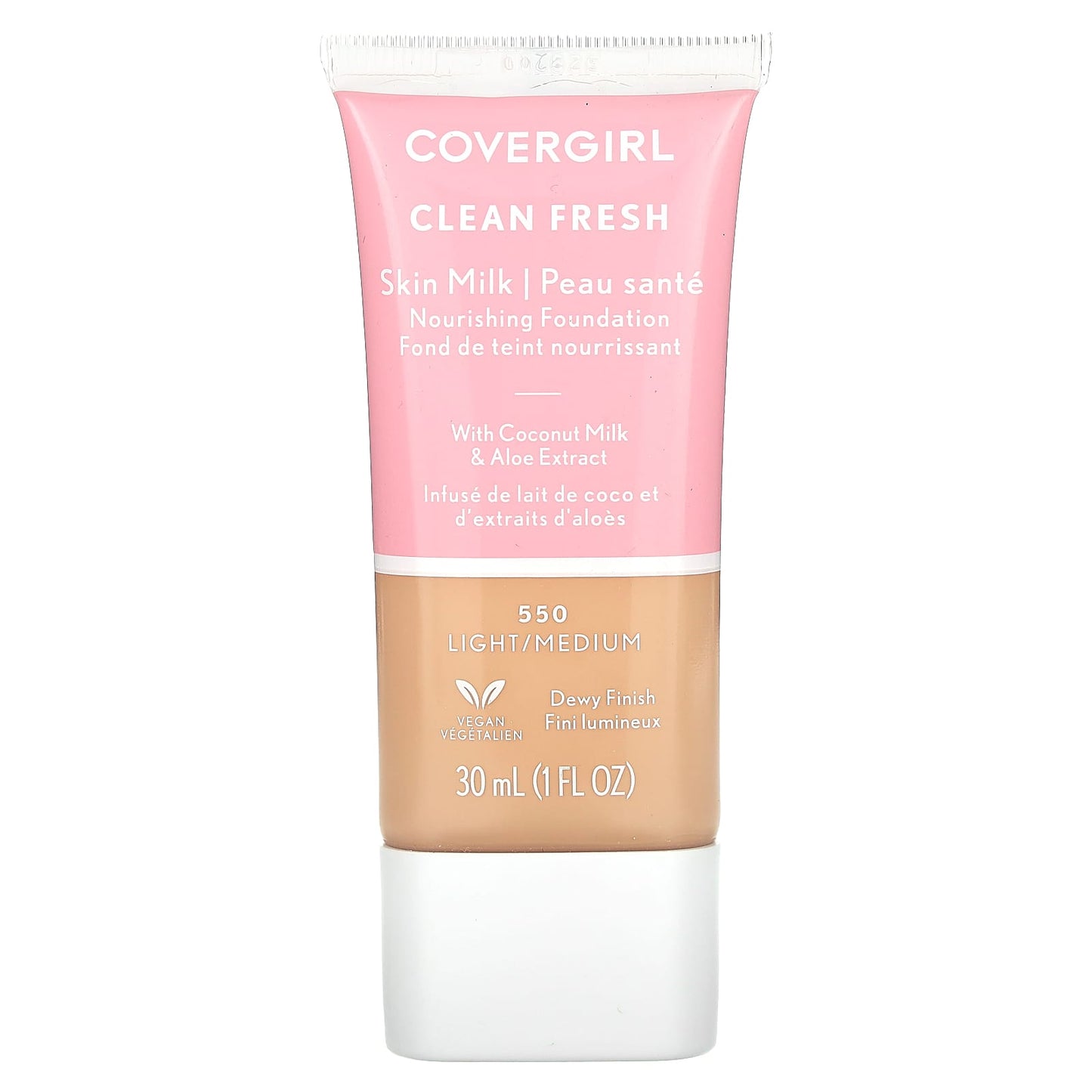 Covergirl-Clean Fresh-Skin Milk Nourishing Foundation-550 Light/Medium-1 fl oz (30 ml)