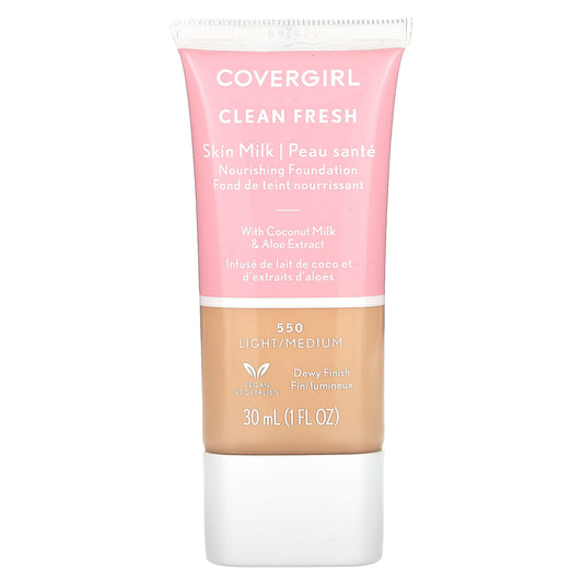 Covergirl-Clean Fresh-Skin Milk Nourishing Foundation-550 Light/Medium-1 fl oz (30 ml)