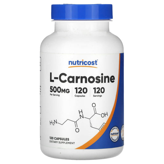 Nutricost-L-Carnosine-500 mg-120 Capsules