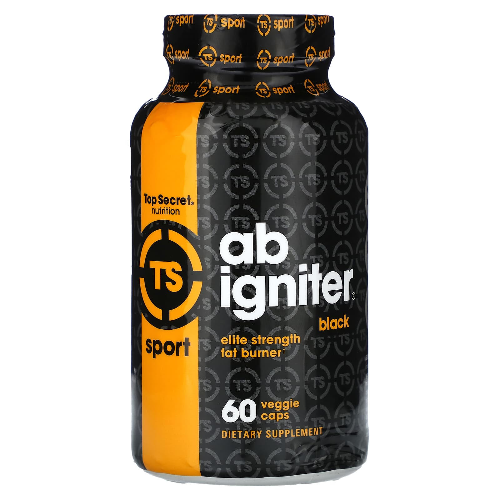 Top Secret Nutrition-Ab Igniter-Black-60 Veggie Caps