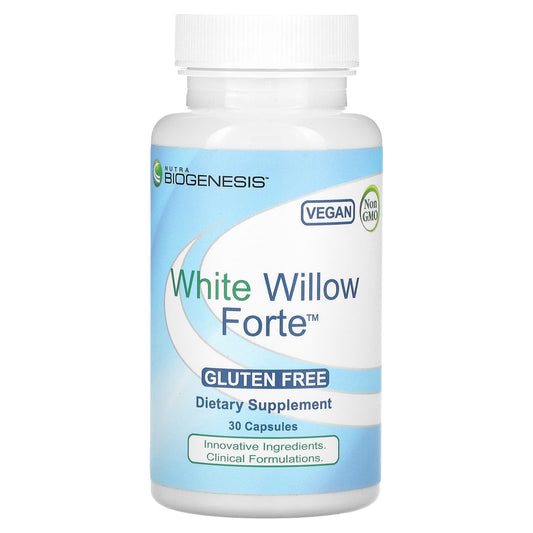 Nutra BioGenesis-White Willow Forte-30 Capsules