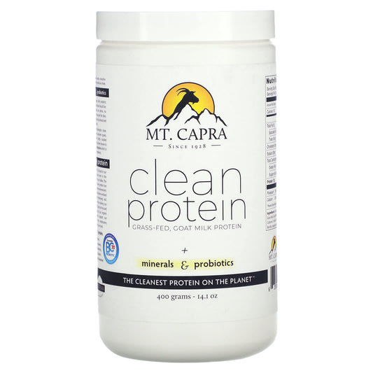 Mt. Capra-Clean Protein + Minerals & Probiotics-14.1 oz (400 g)