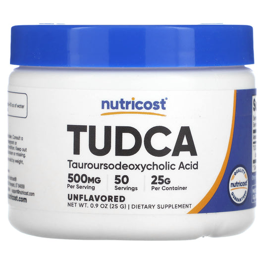 Nutricost-TUDCA-Unflavored-0.9 oz (25 g)