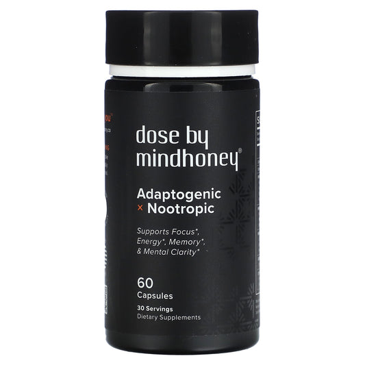 Mindhoney-Dose-Adaptogenic Nootropic-60 Capsules