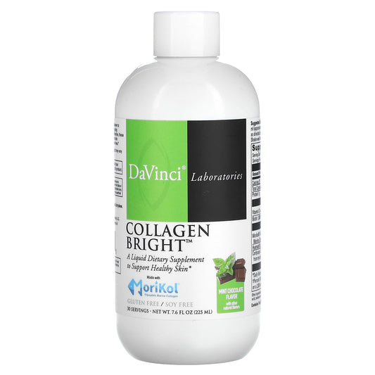 DaVinci Laboratories of Vermont-Collagen Bright-Mint Chocolate-7.6 fl oz (225 ml)