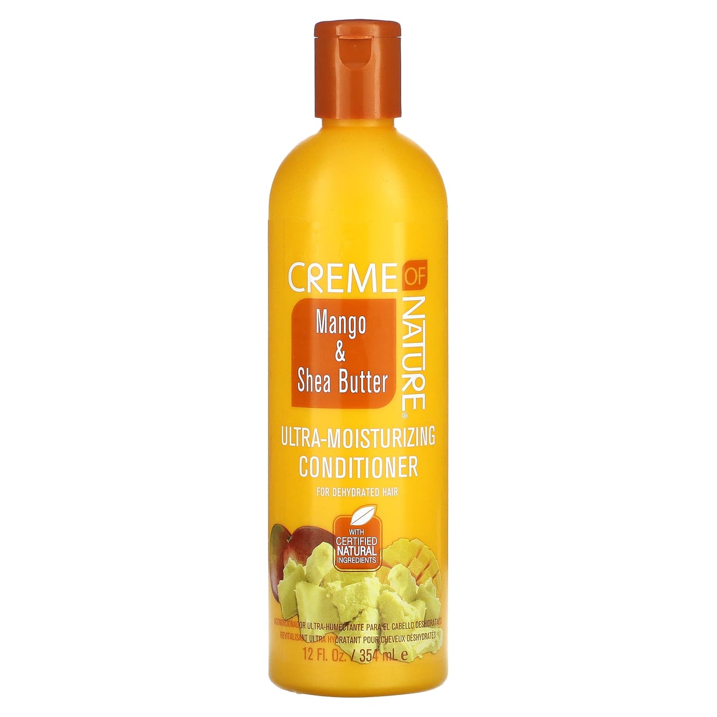 Creme Of Nature-Ultra-Moisturizing Conditioner-For Dehydrated Hair-Mango & Shea Butter -12 fl oz (354 ml)