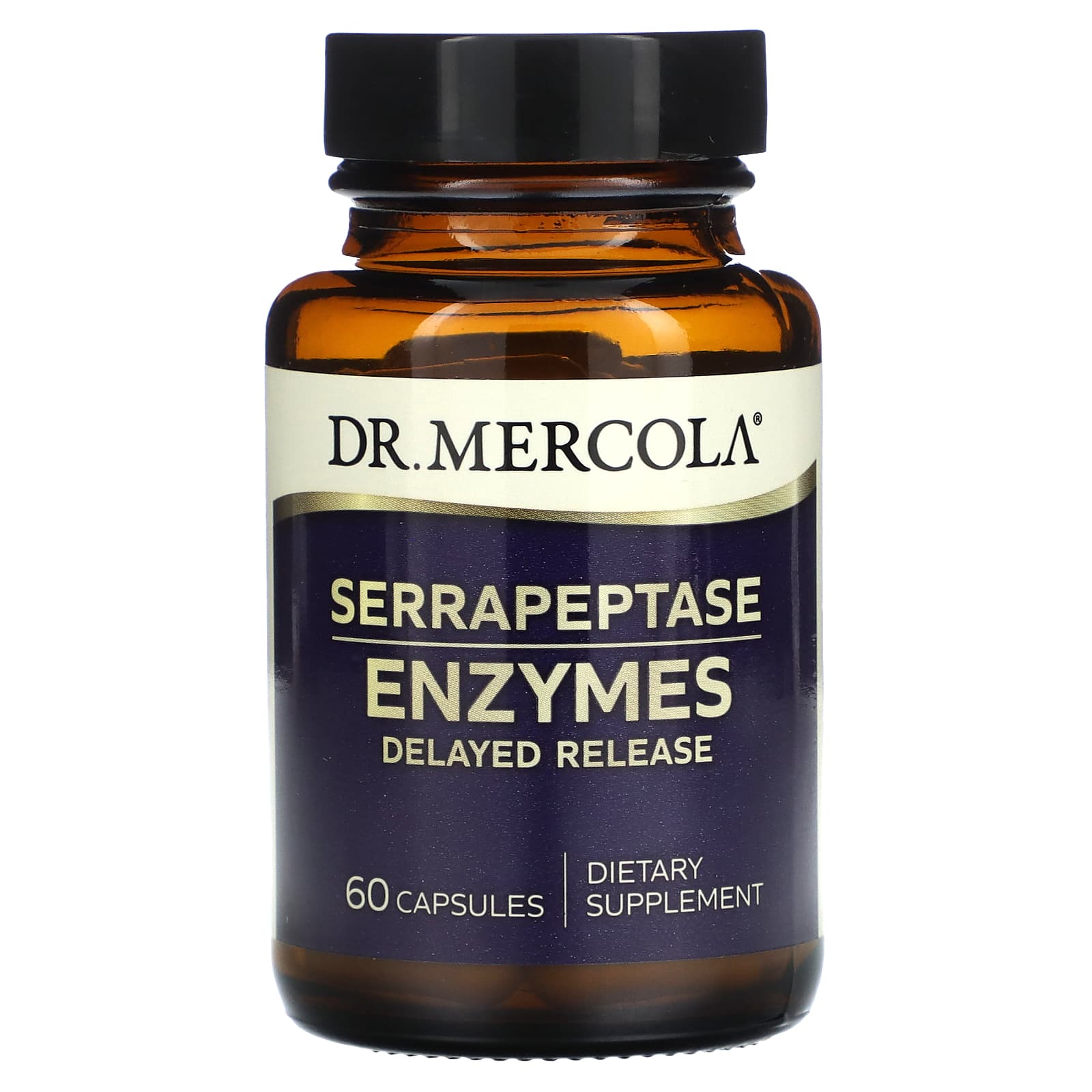 Dr. Mercola-Serrapeptase Enzymes -60 Capsules