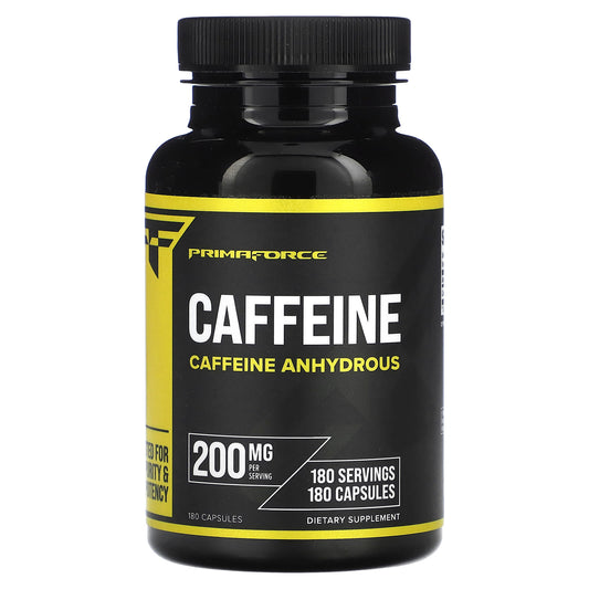 Primaforce-Caffeine -200 mg-180 Capsules