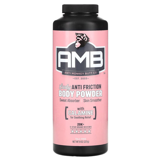 Anti Monkey Butt-Lady Anti Friction Body Powder-8 oz (227 g)