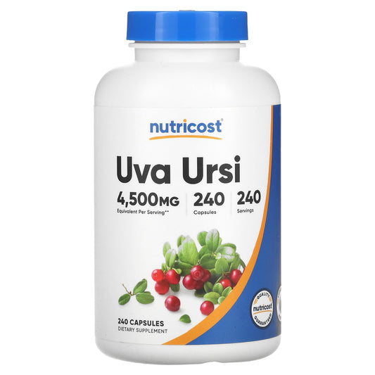 Nutricost-Uva Ursi-4,500 mg-240 Capsules