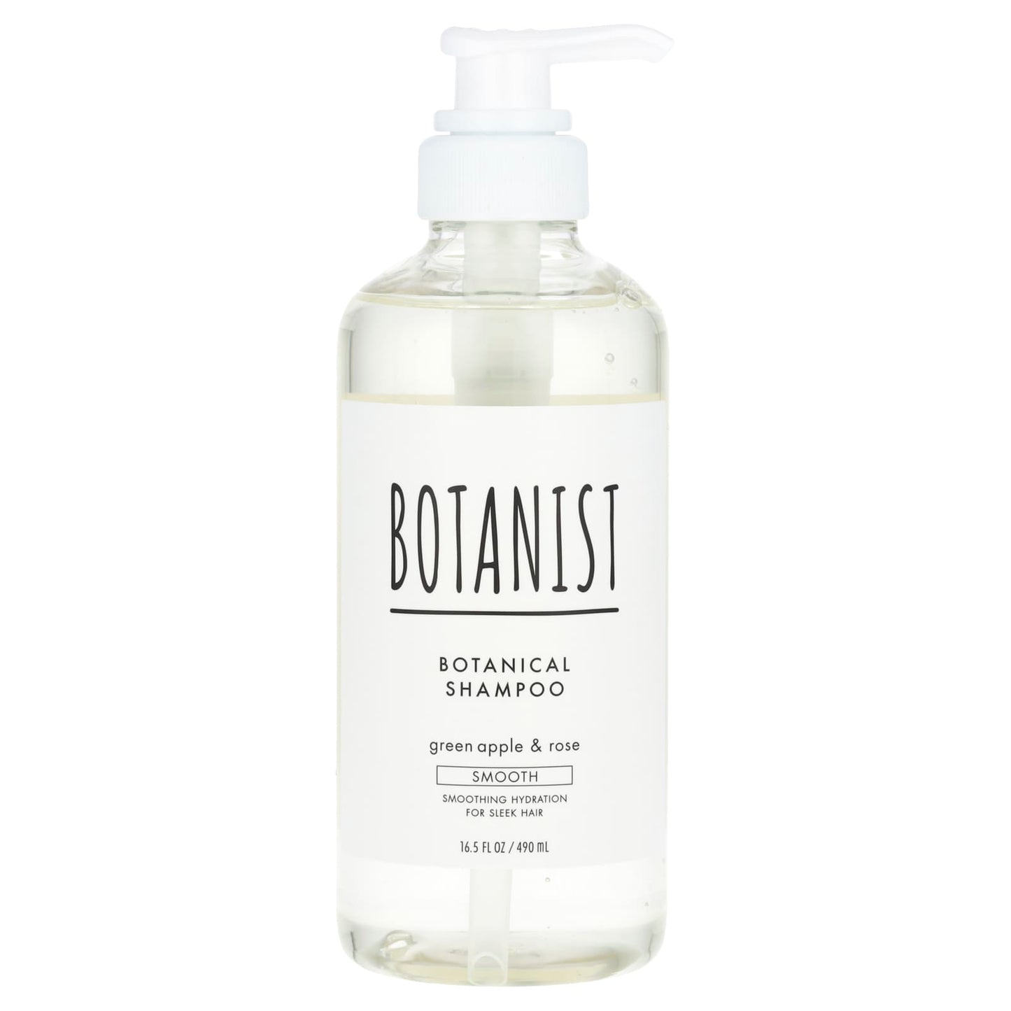 Botanist-Botanical Shampoo-Smooth-Green Apple & Rose-16.5 fl oz (490 ml)