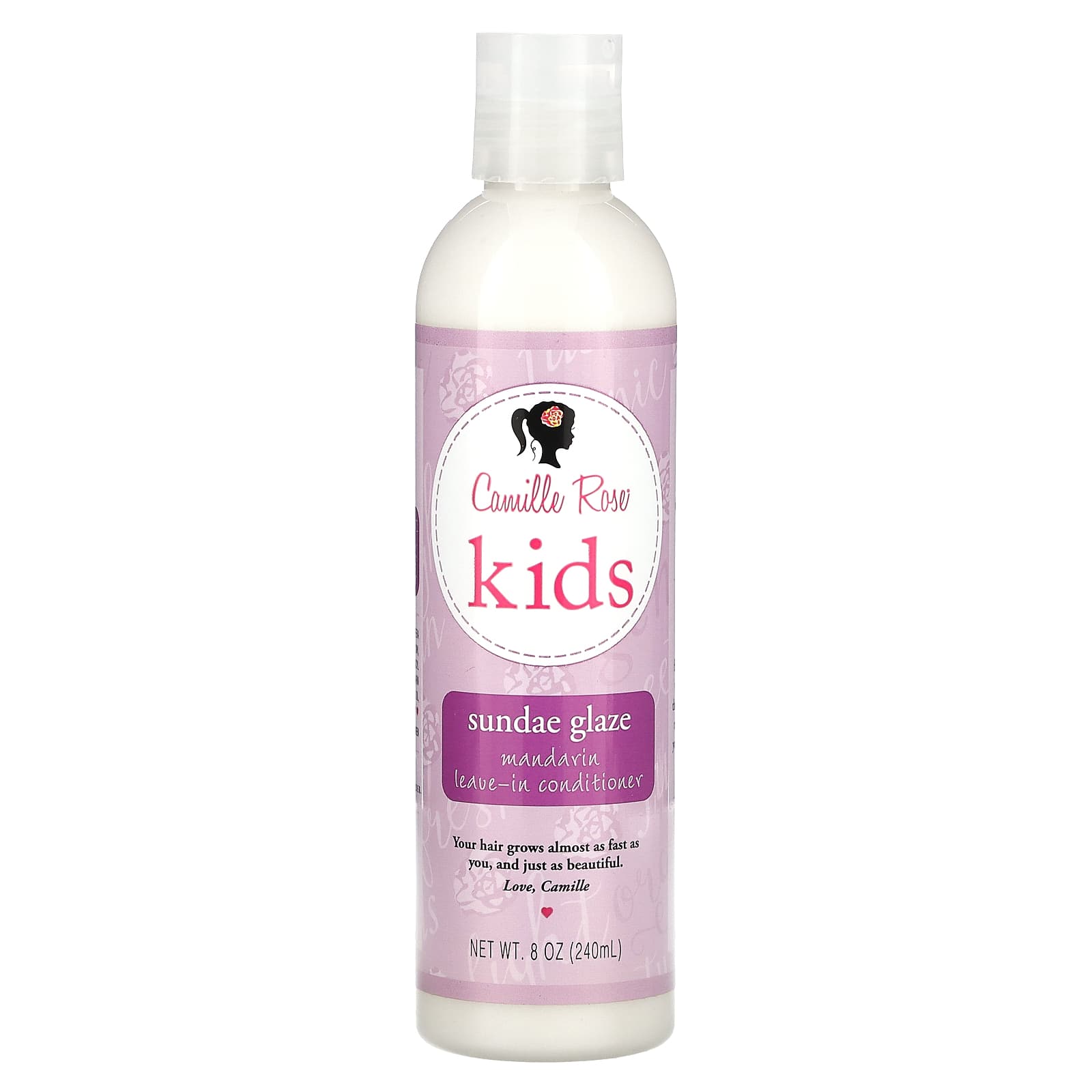 Camille Rose-Kids-Mandarin Leave-in Conditioner-Sundae Glaze-8 oz (240 ml)