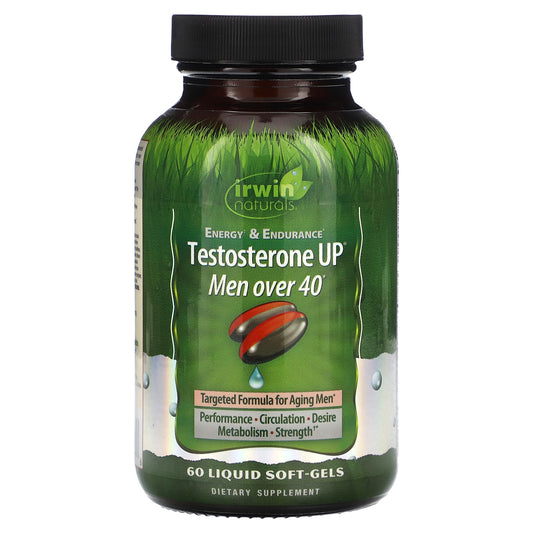 Irwin Naturals-Testosterone UP-Men Over 40-60 Liquid Soft-Gels