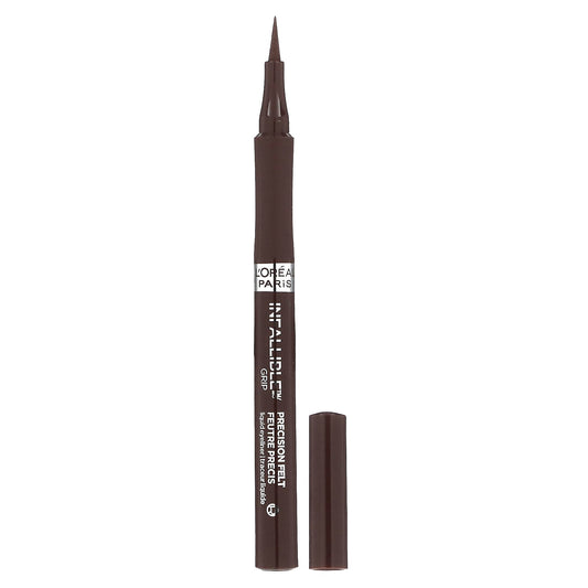 L'Oréal-Infallible Grip-Precision Felt Eyeliner-605 Brown-0.034 fl oz (1 ml)